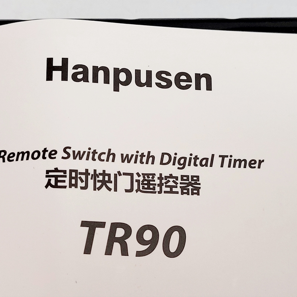 Hanpusen TR-90 Remote Switch With Digital Timer For Camera Shutter Use Open Box. - Picture 13 of 16